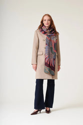 One Hundred Stars - Crane Plum Scarf